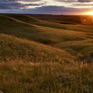 Kansas-Prairie-Sunset